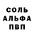 Alpha-PVP Соль Alisher Tolegen